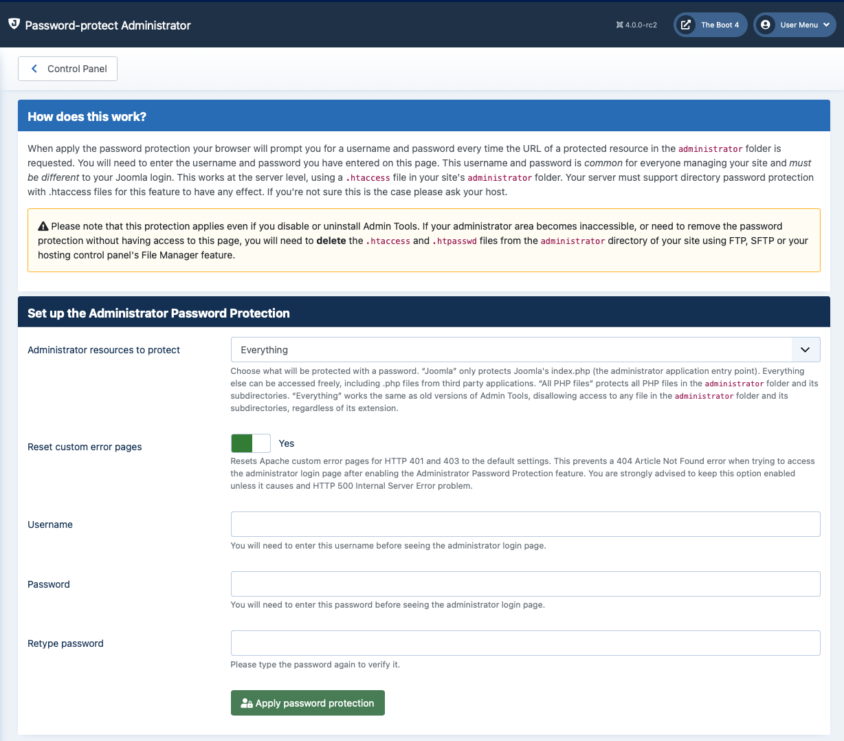 Admin Tools for Joomla - Akeeba Ltd